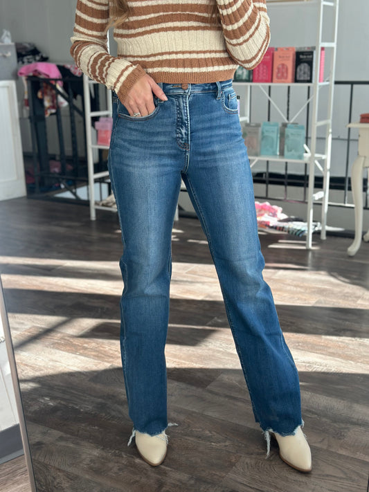 Chelsie High Rise Tummy Control Denim
