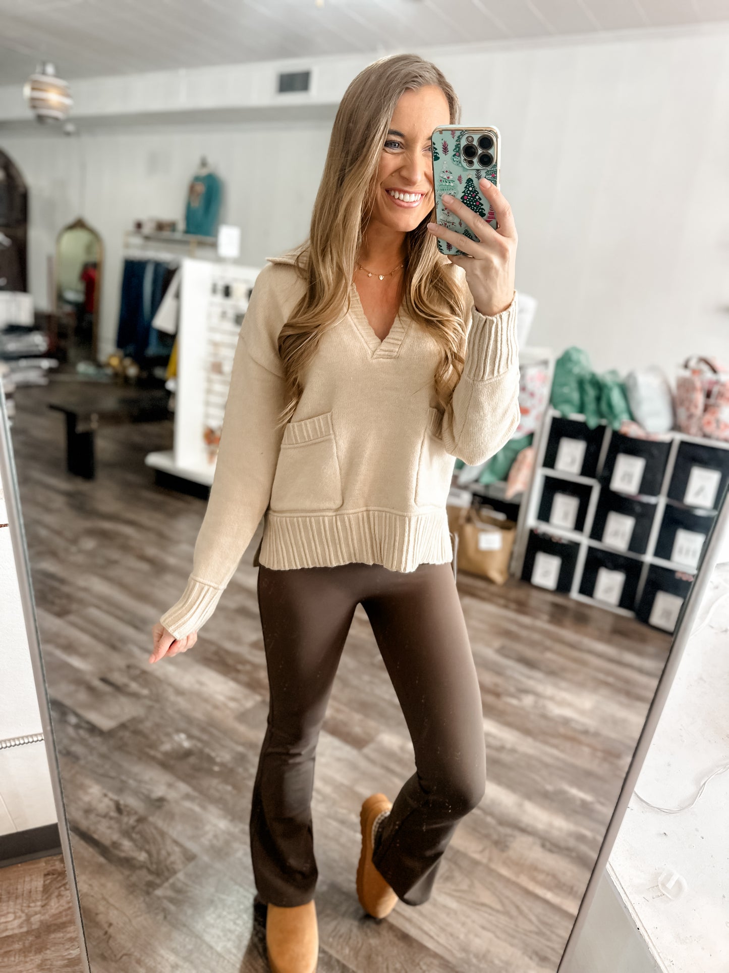 Lesson Learned Front Pocket Sweater