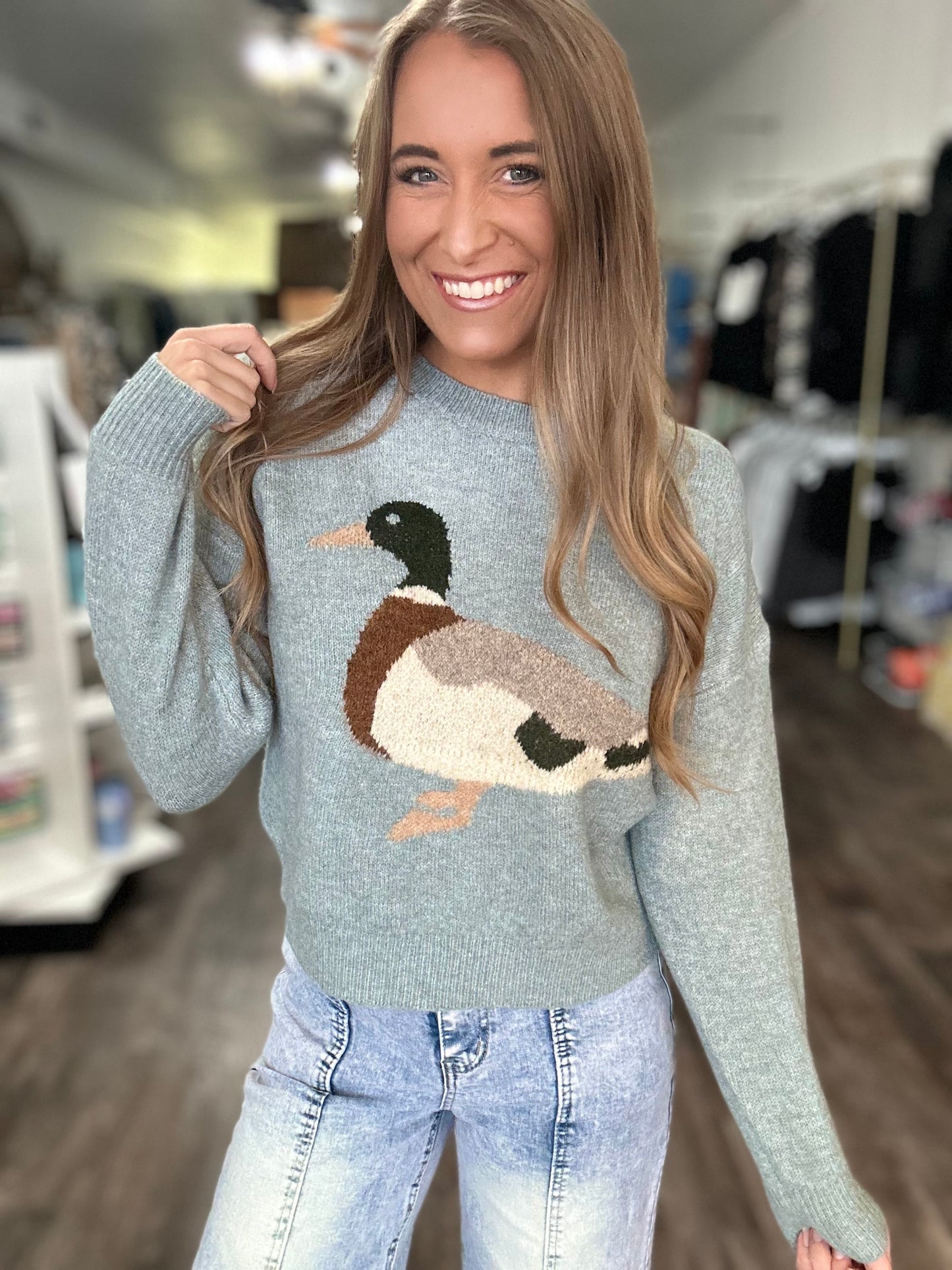 Mallard Duck Sweater