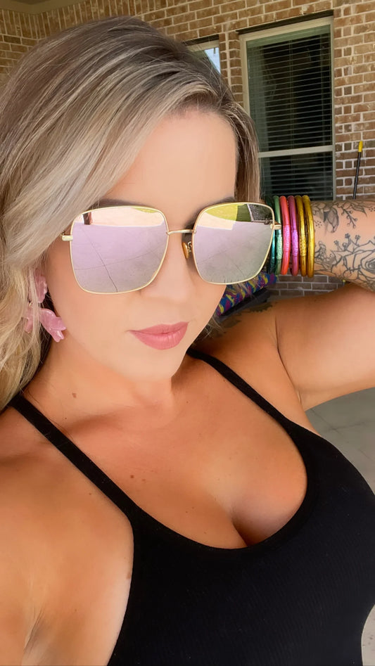 Saint Sunglasses (Gold) - DAX