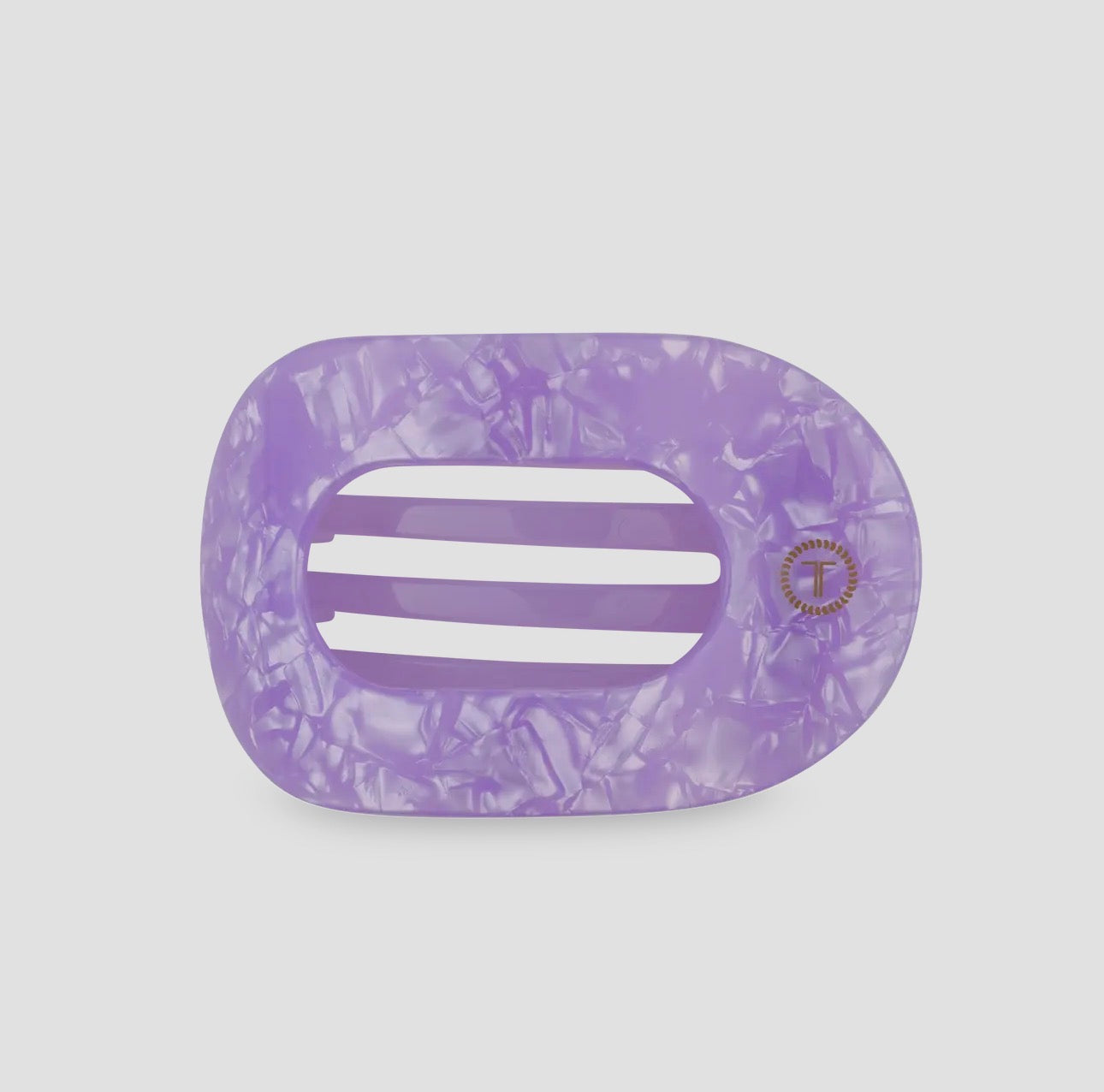 Lavender Mist Round Flat Clip - Medium