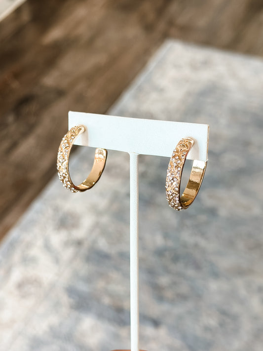 Stargazer Hoops (Gold)