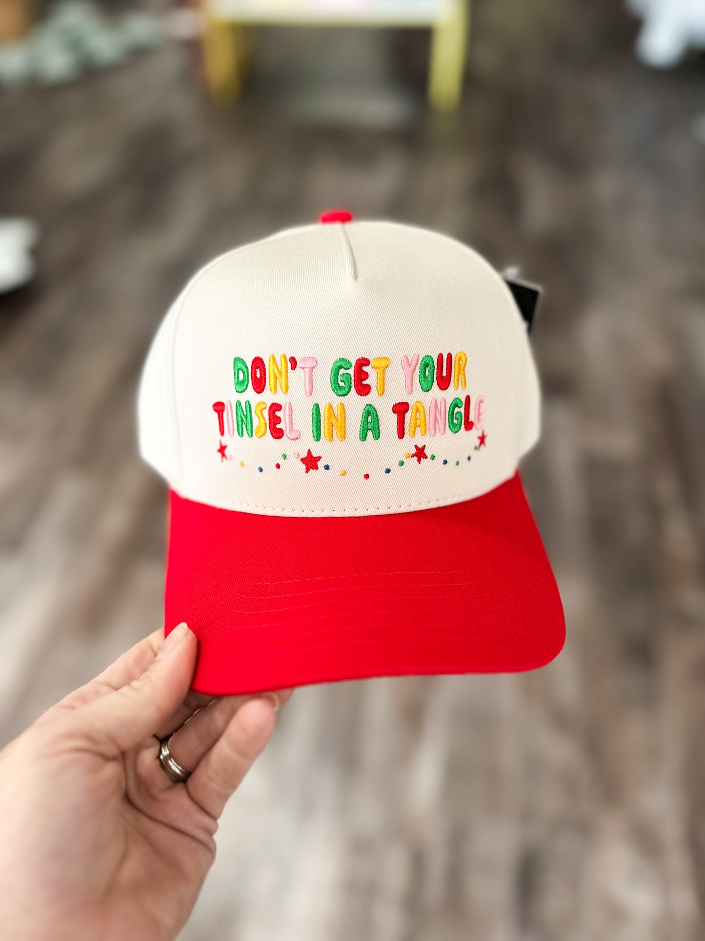 Don’t Get Your Tinsel In A Tangle Hat
