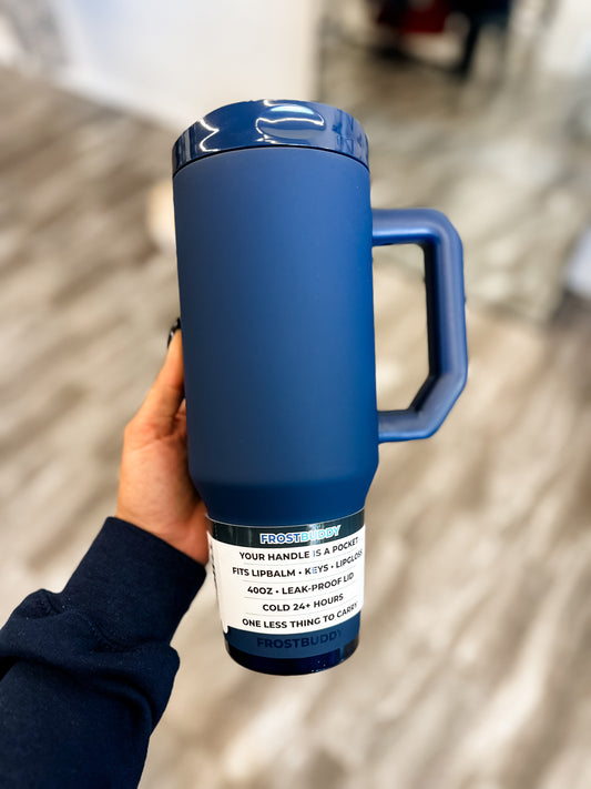 Navy Night Thicc Buddy 40oz