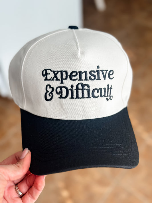 Expensive & Difficult Hat - Black