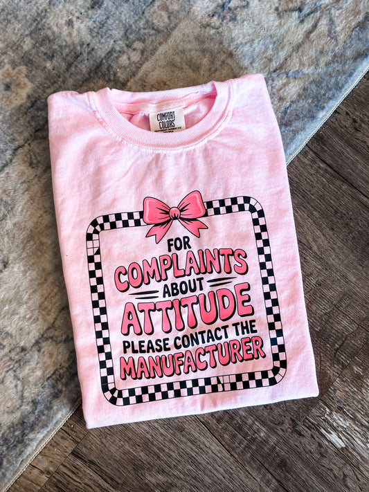 Attitude Graphic Tee