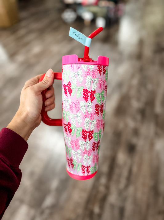Holiday Dots Tumbler - Simply Southern