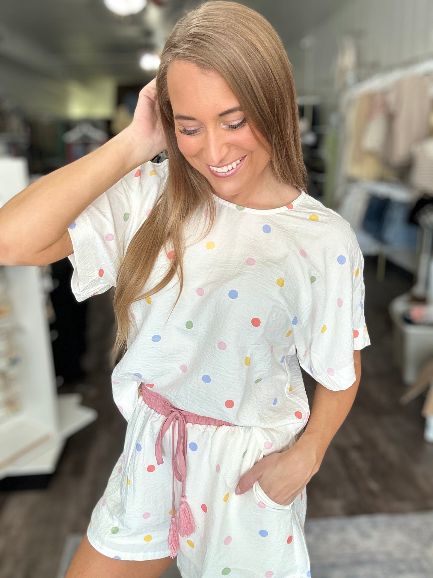 Sunkissed Polka Dot Set