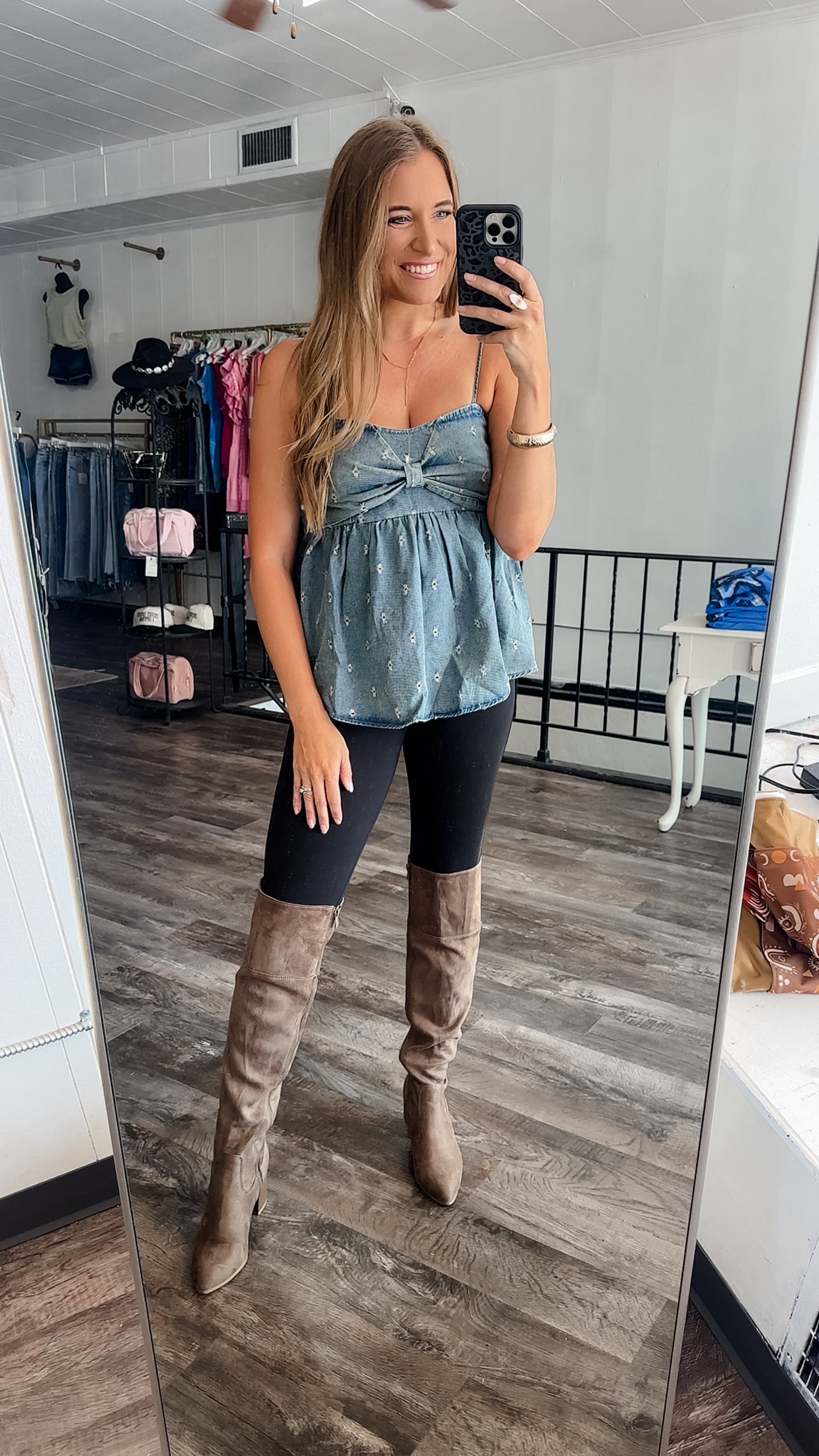 Wild Child Denim Top