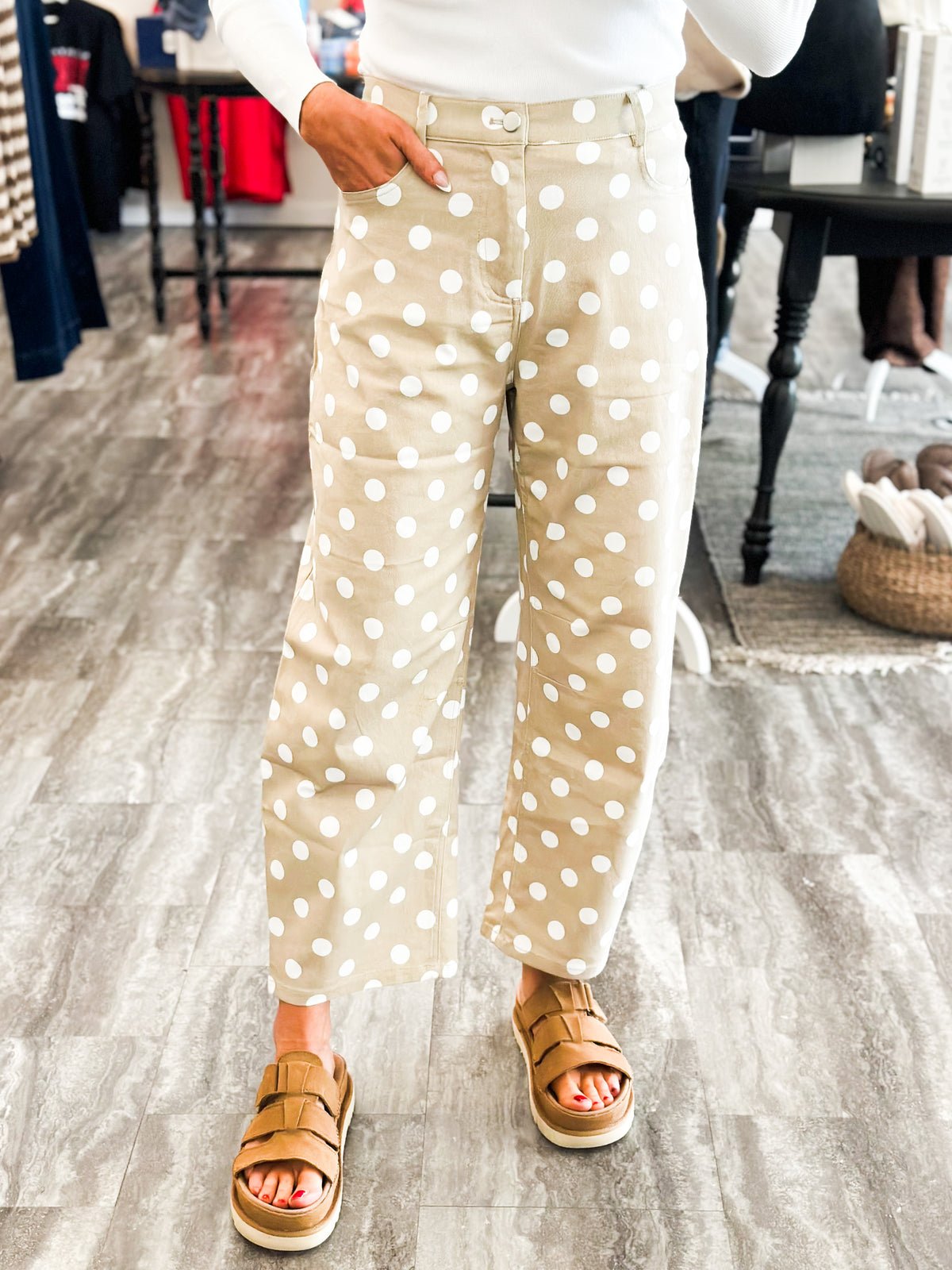 Raelyn Polka Dot Pants
