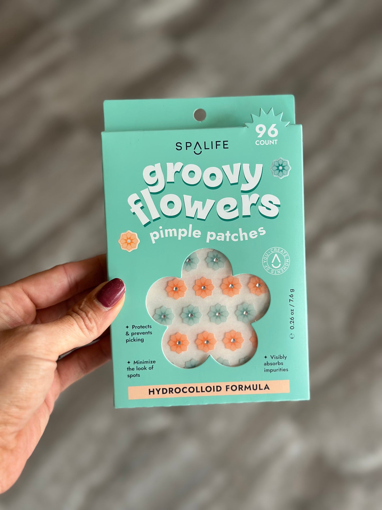 Groovy Flower Pimple Patches