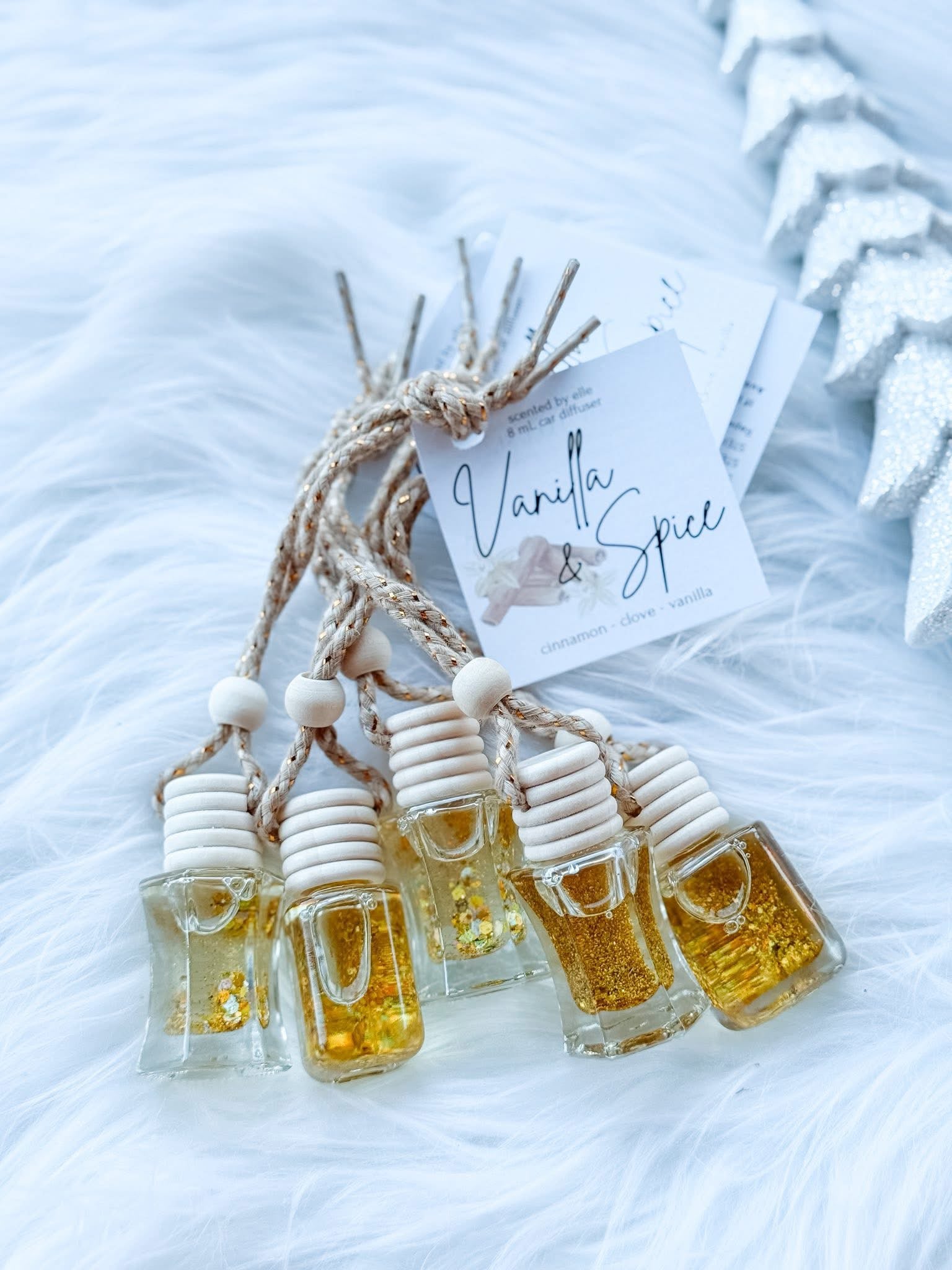 Vanilla & Spice Car Diffuser – OTM Boutique & Bow Co.