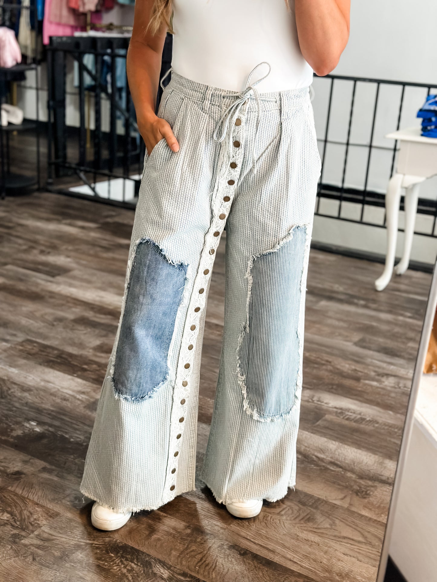 RESTOCK Get Outta Town Striped Boho Pants