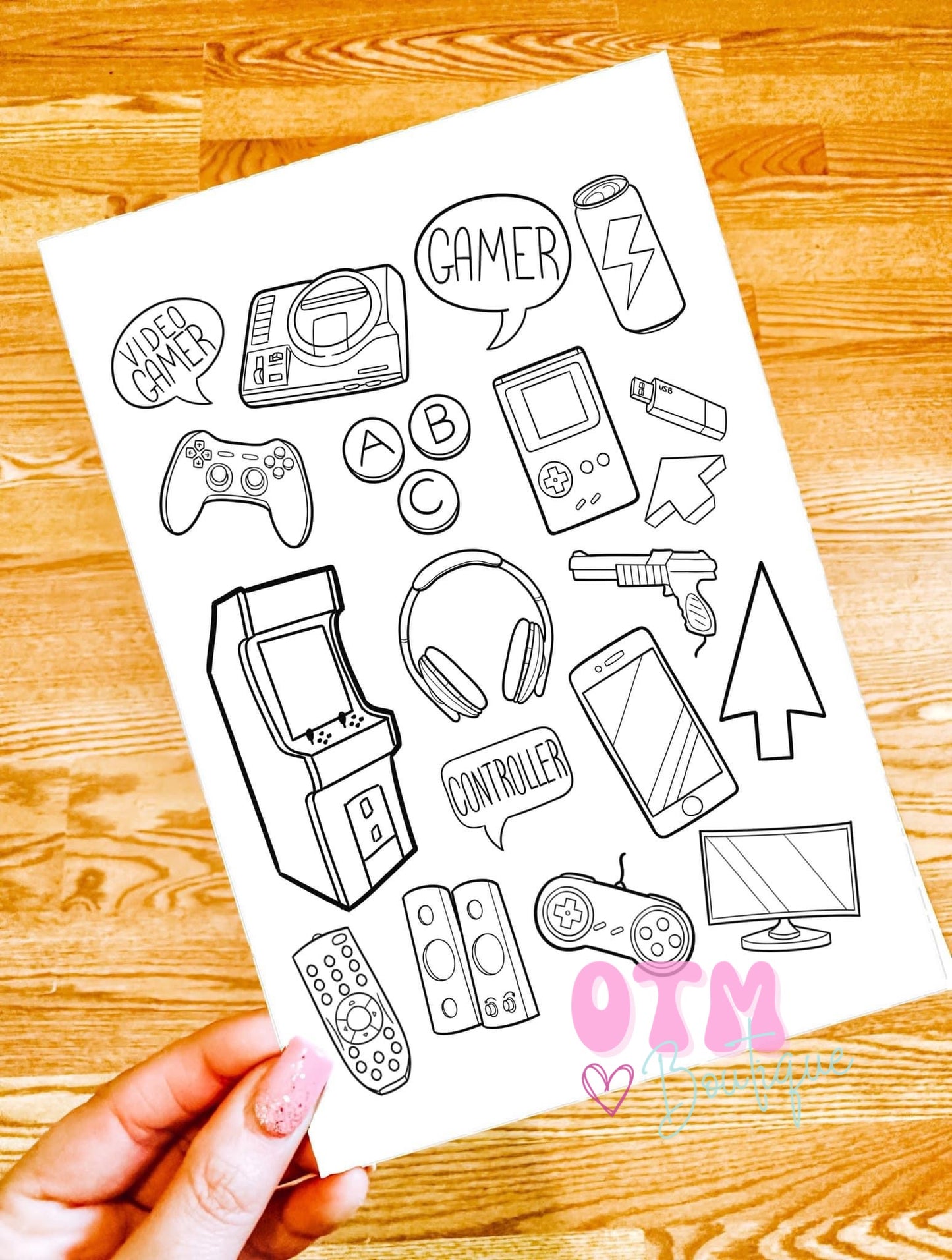 Color Your Own Tattoo Sheets