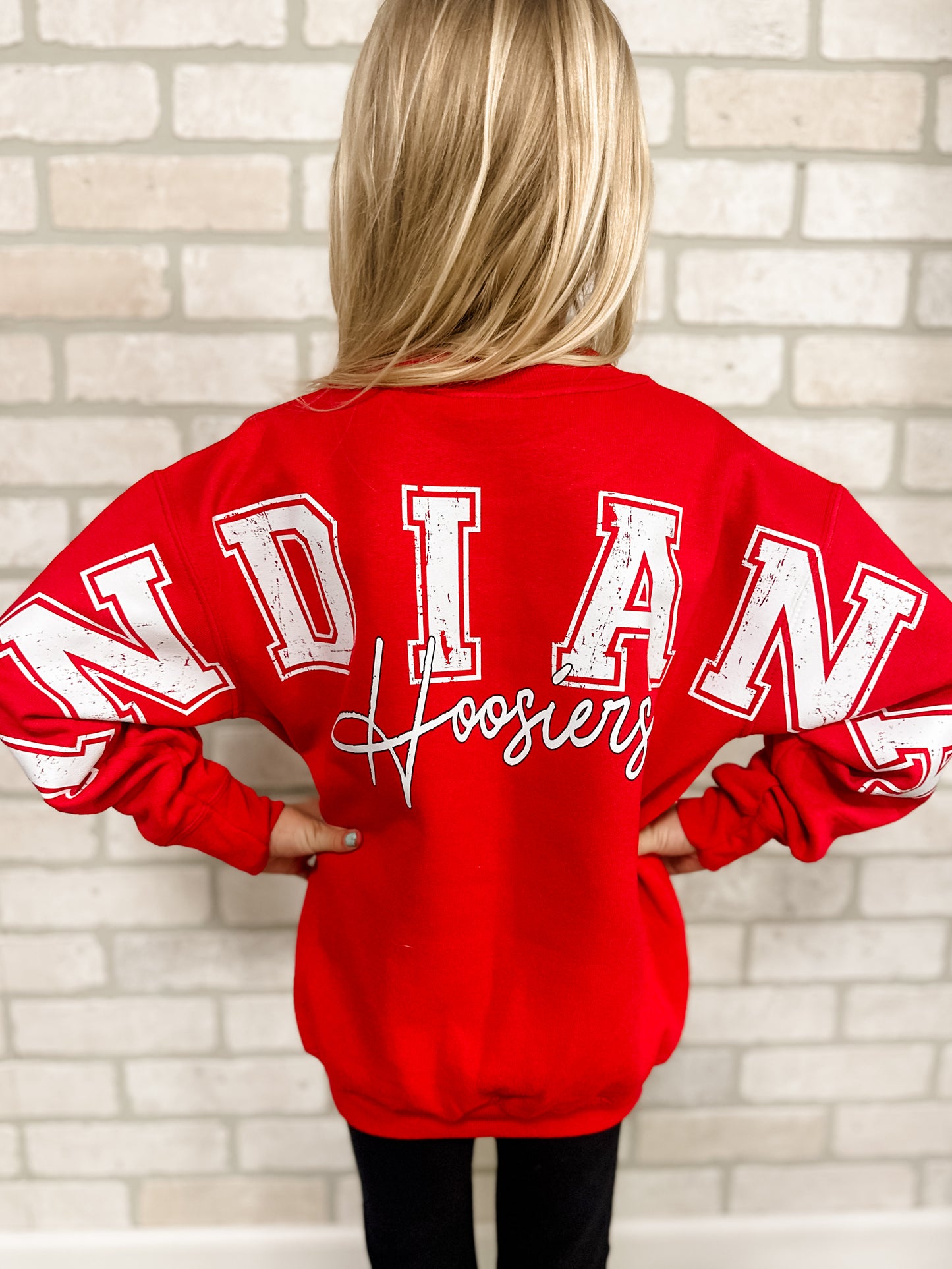 Indiana Arm To Arm Crewneck YOUTH (in-stock!)