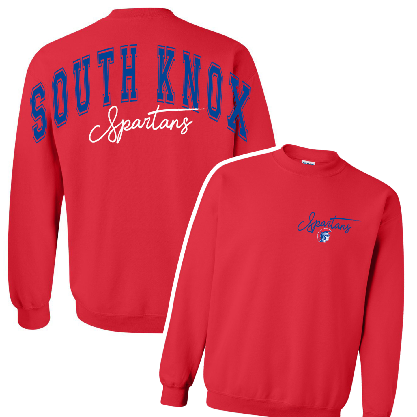 Preorder Custom Arm to Arm Crewneck - SK Spartans