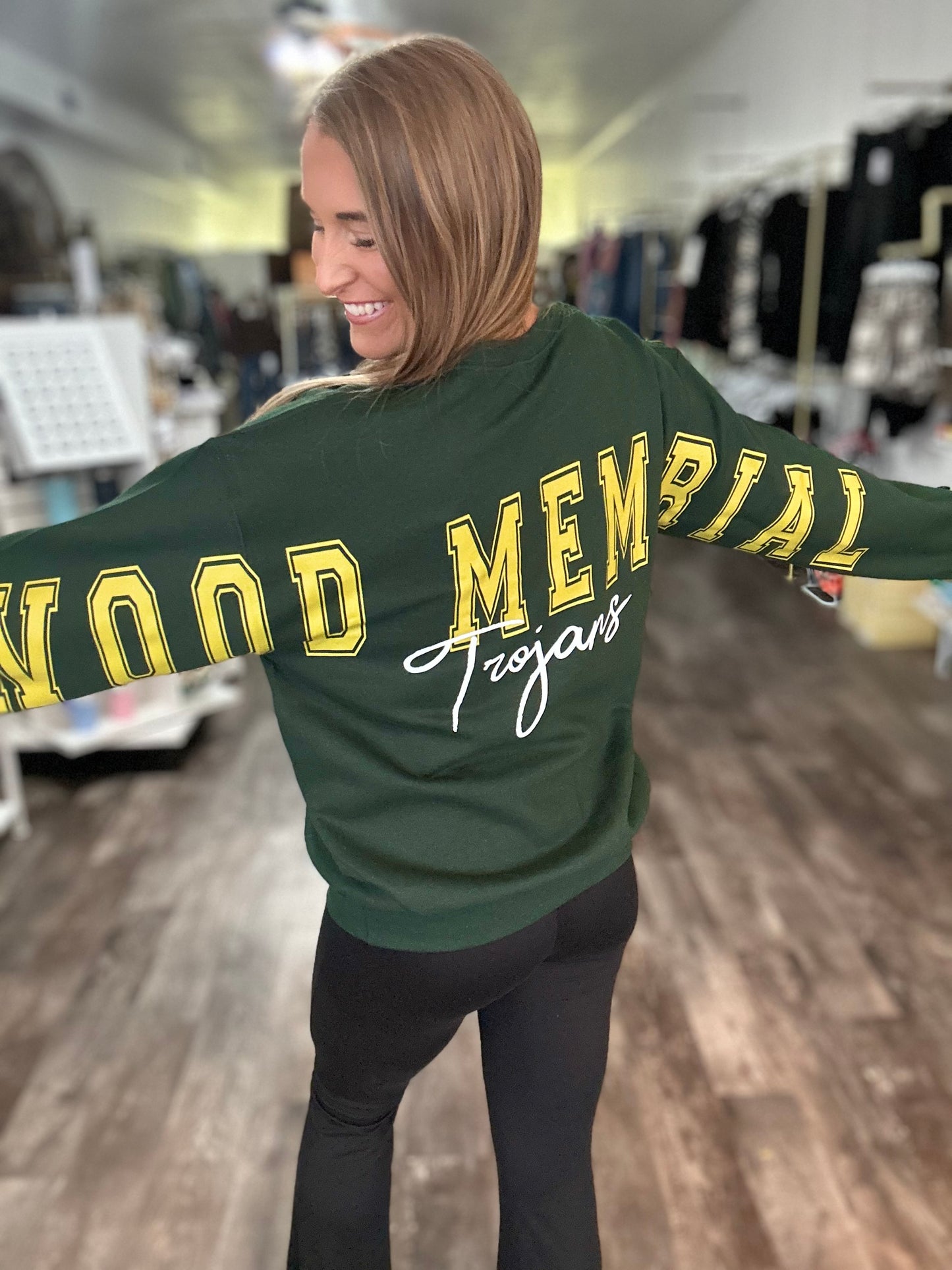 Preorder Custom Arm to Arm Crewneck - PC Chargers