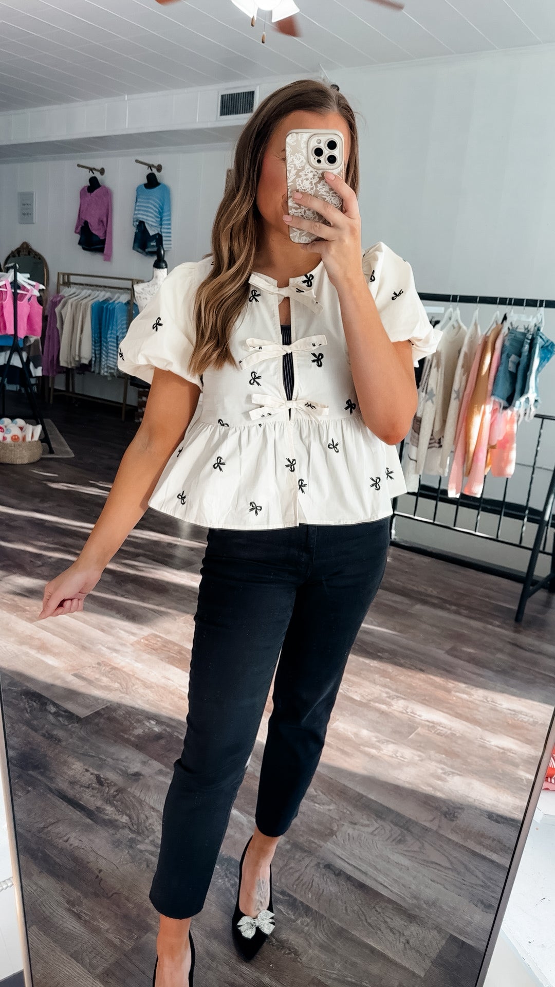 Katelyn High Waisted Crop Denim