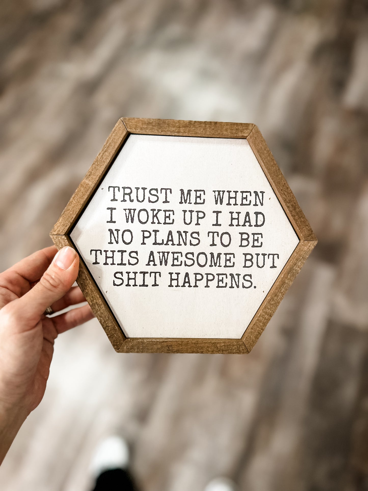 No Plans To Be This Awesome Sign