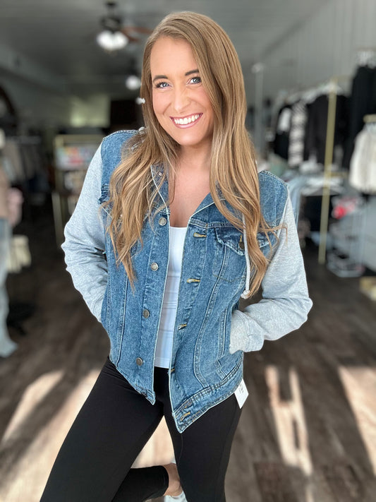 RESTOCK All I Want Denim Jacket