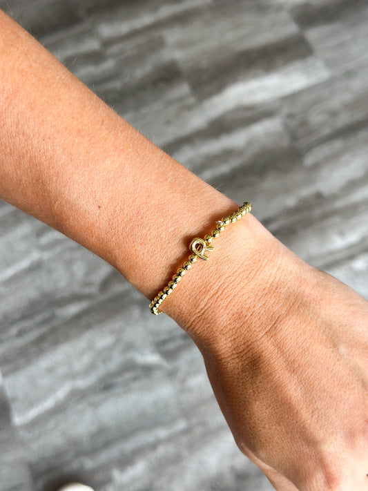 Initial Bubble Bracelets