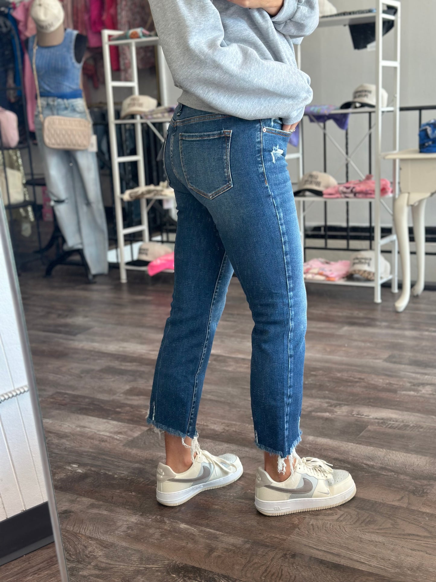 Simone Cropped Denim