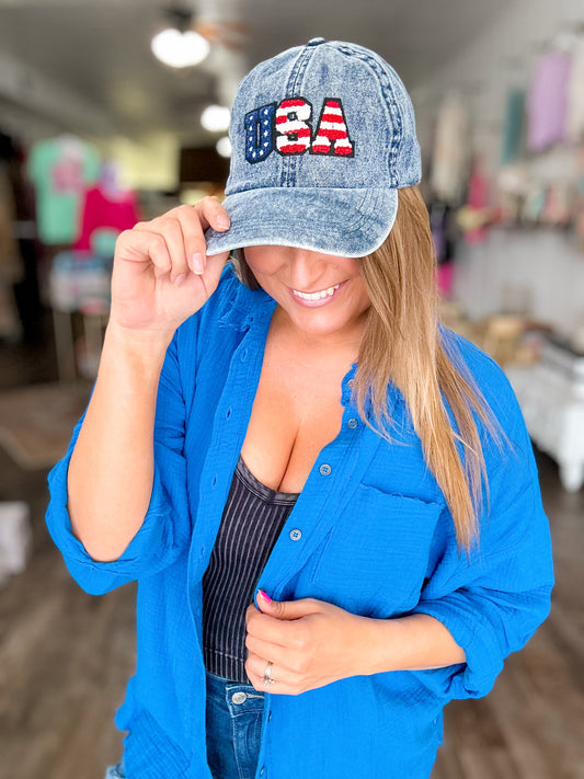 RESTOCK USA Baseball Cap