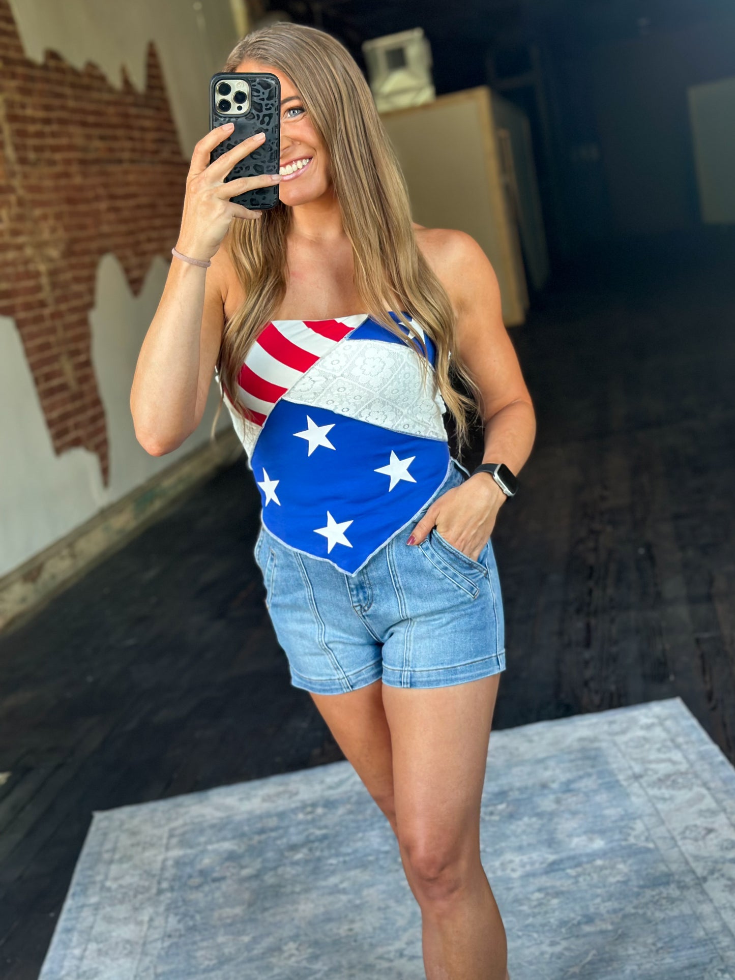Good As New Flag Top