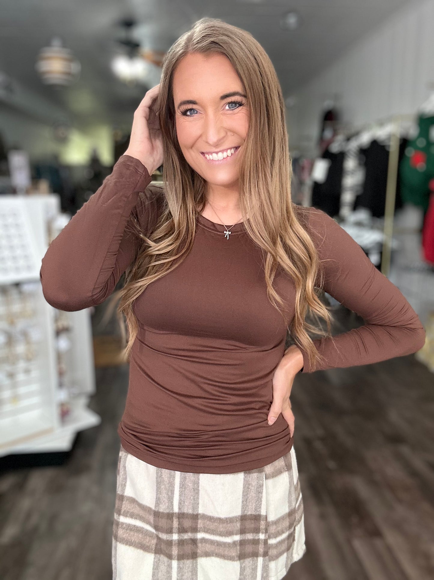 Keep It Chill Long Sleeve - Brown