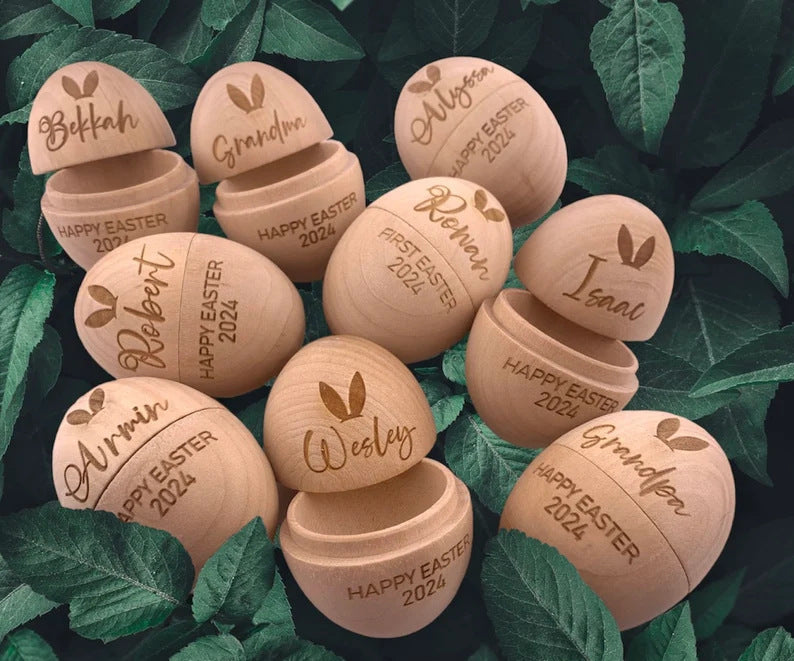 PREORDER Custom Wood Easter Eggs