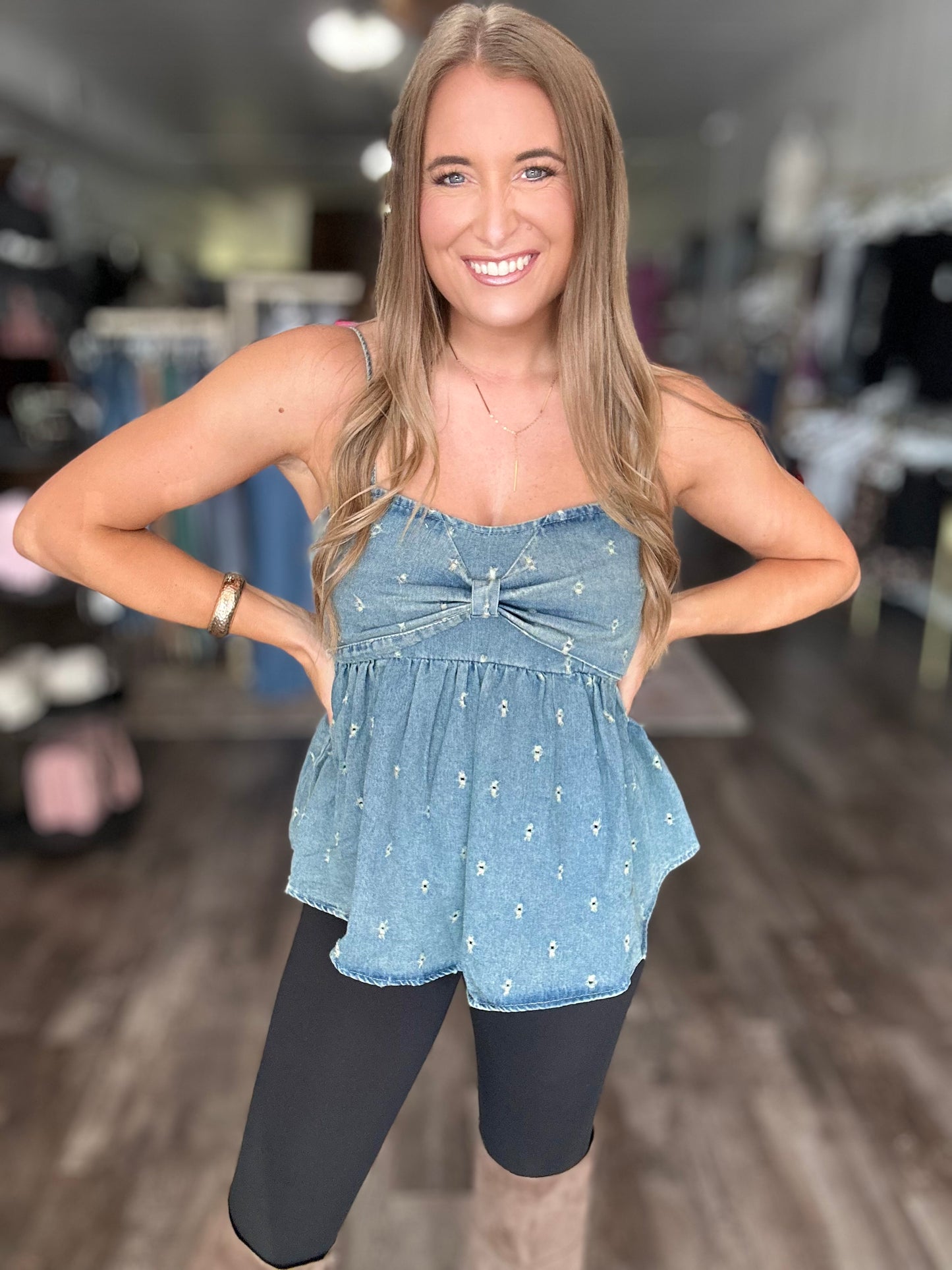 Wild Child Denim Top