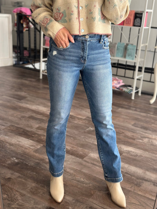 Skyler Tummy Control Straight Leg Denim