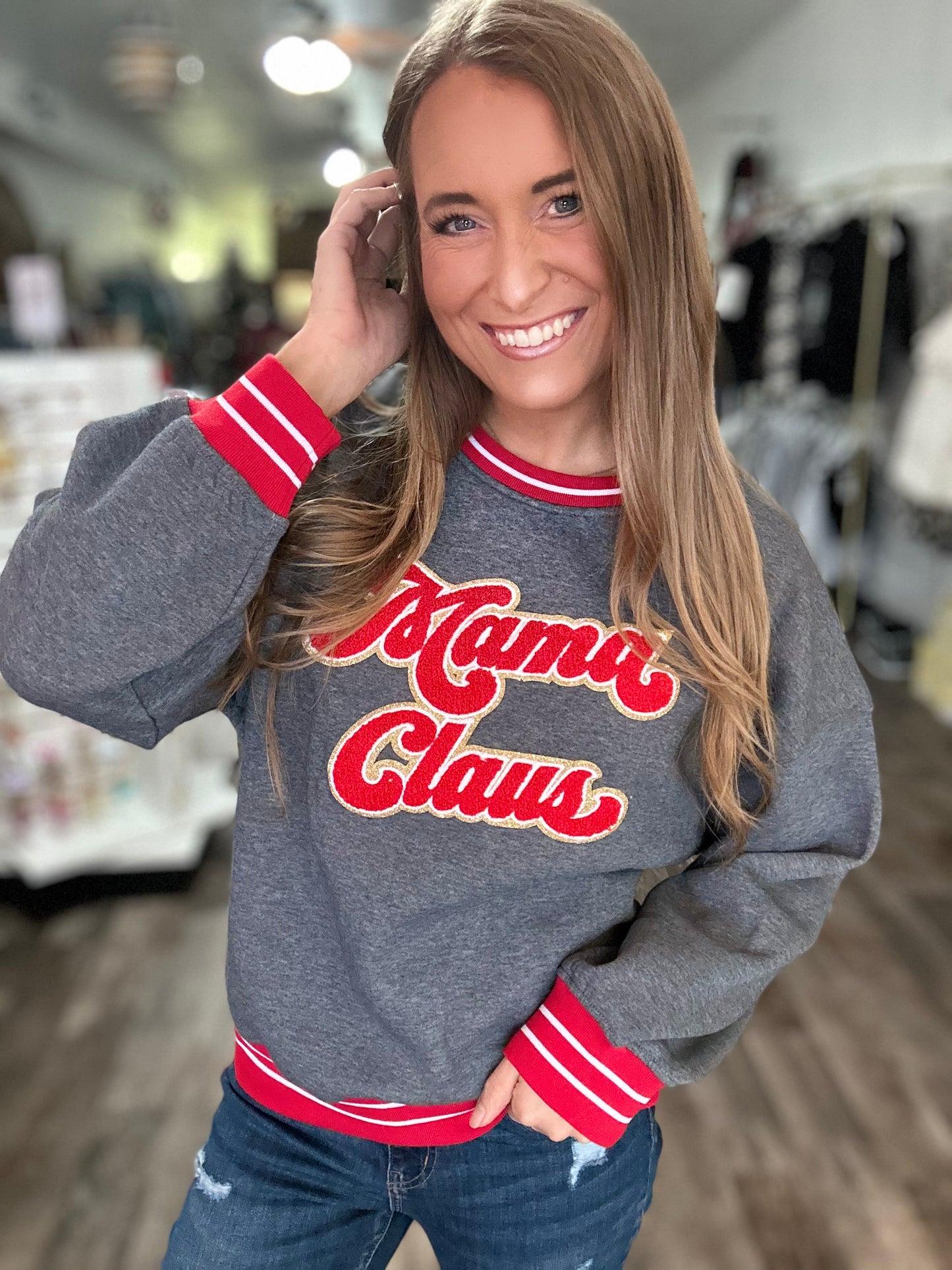 Holiday Varsity Crew - Simply Southern