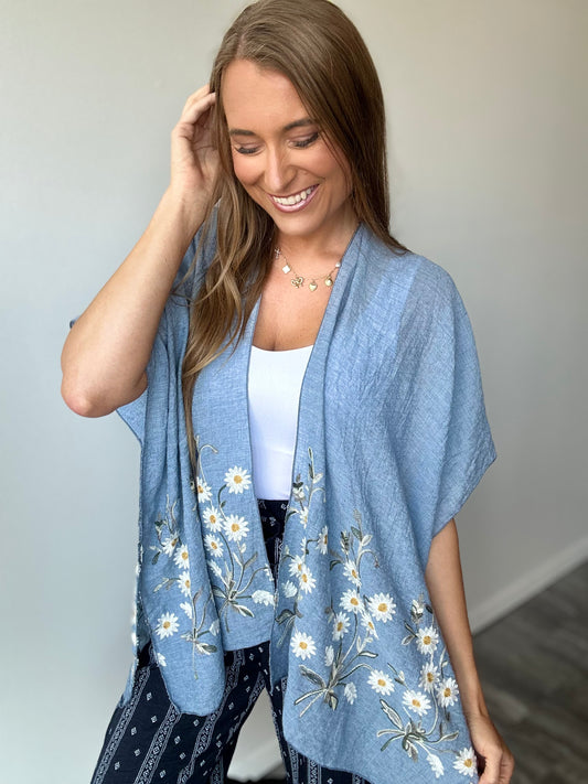 Still Young Daisy Kimono