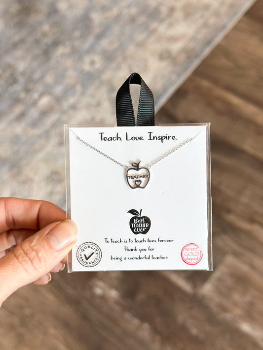 Teacher Necklace