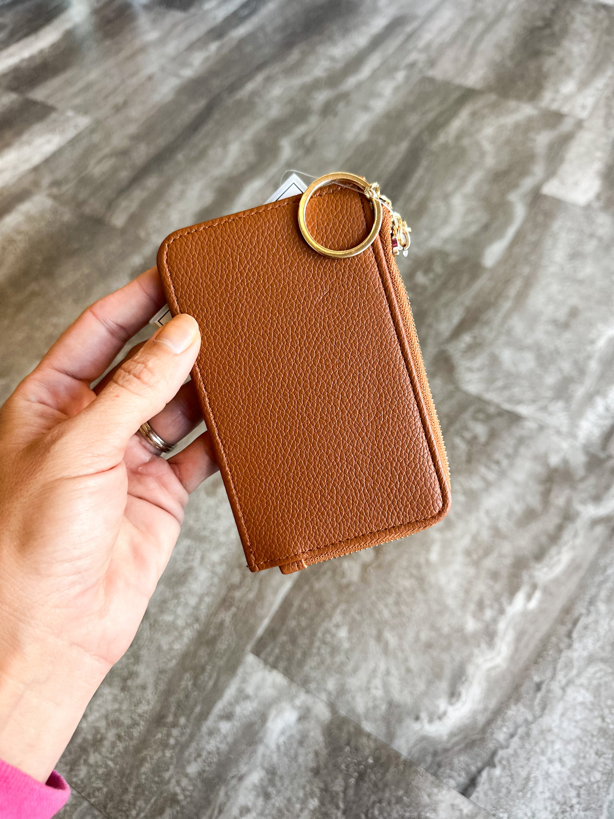 Dainty Card Wallet (Tan)