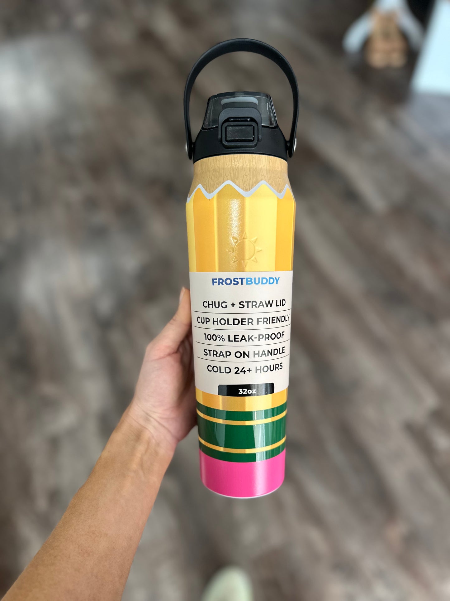 Pencil Bottle Buddy 32oz