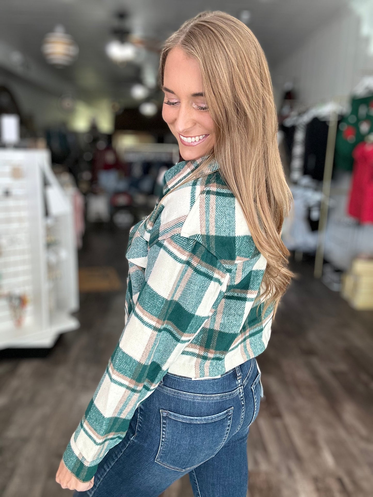 Wild Side Cropped Shacket