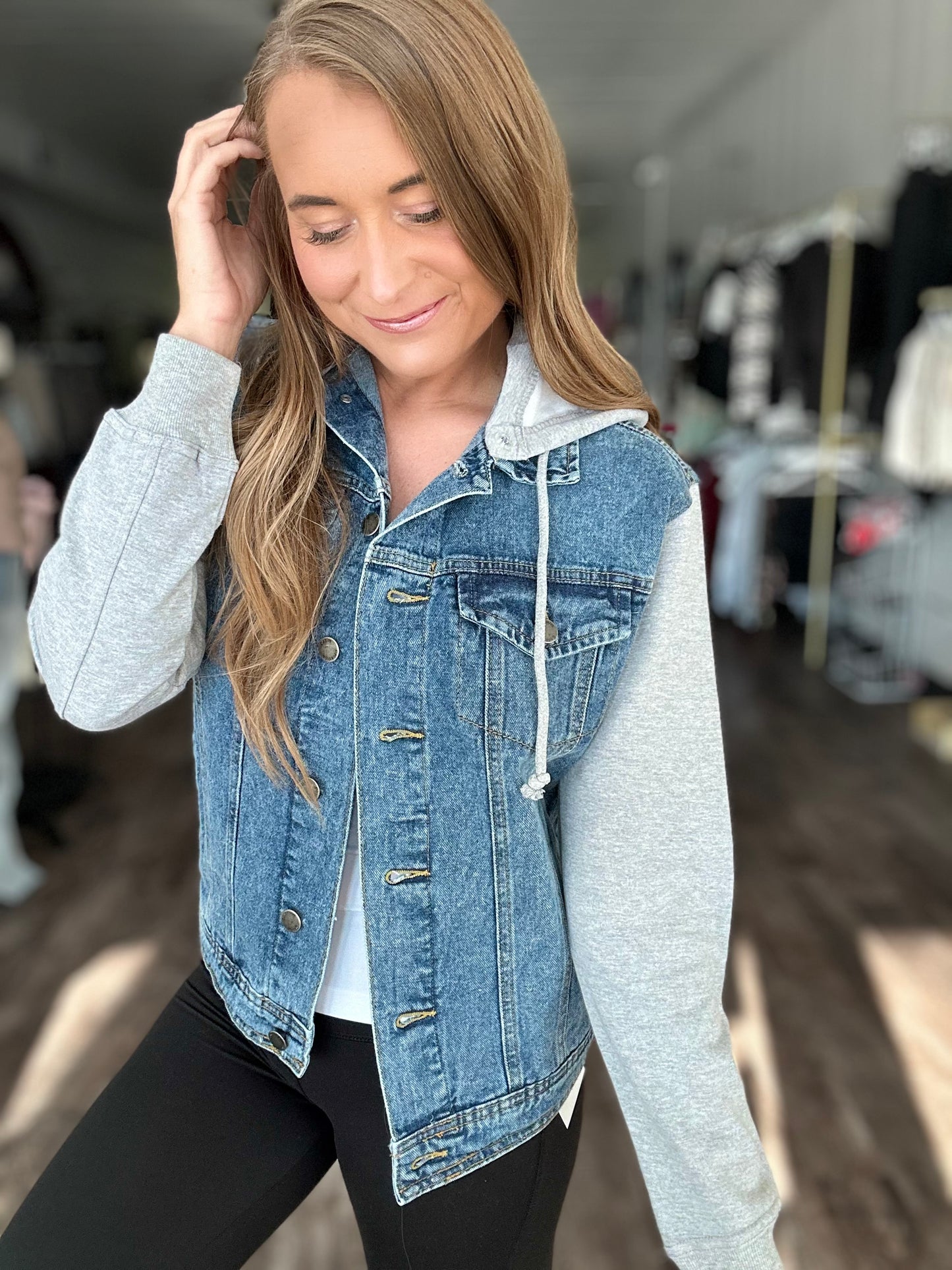 RESTOCK All I Want Denim Jacket