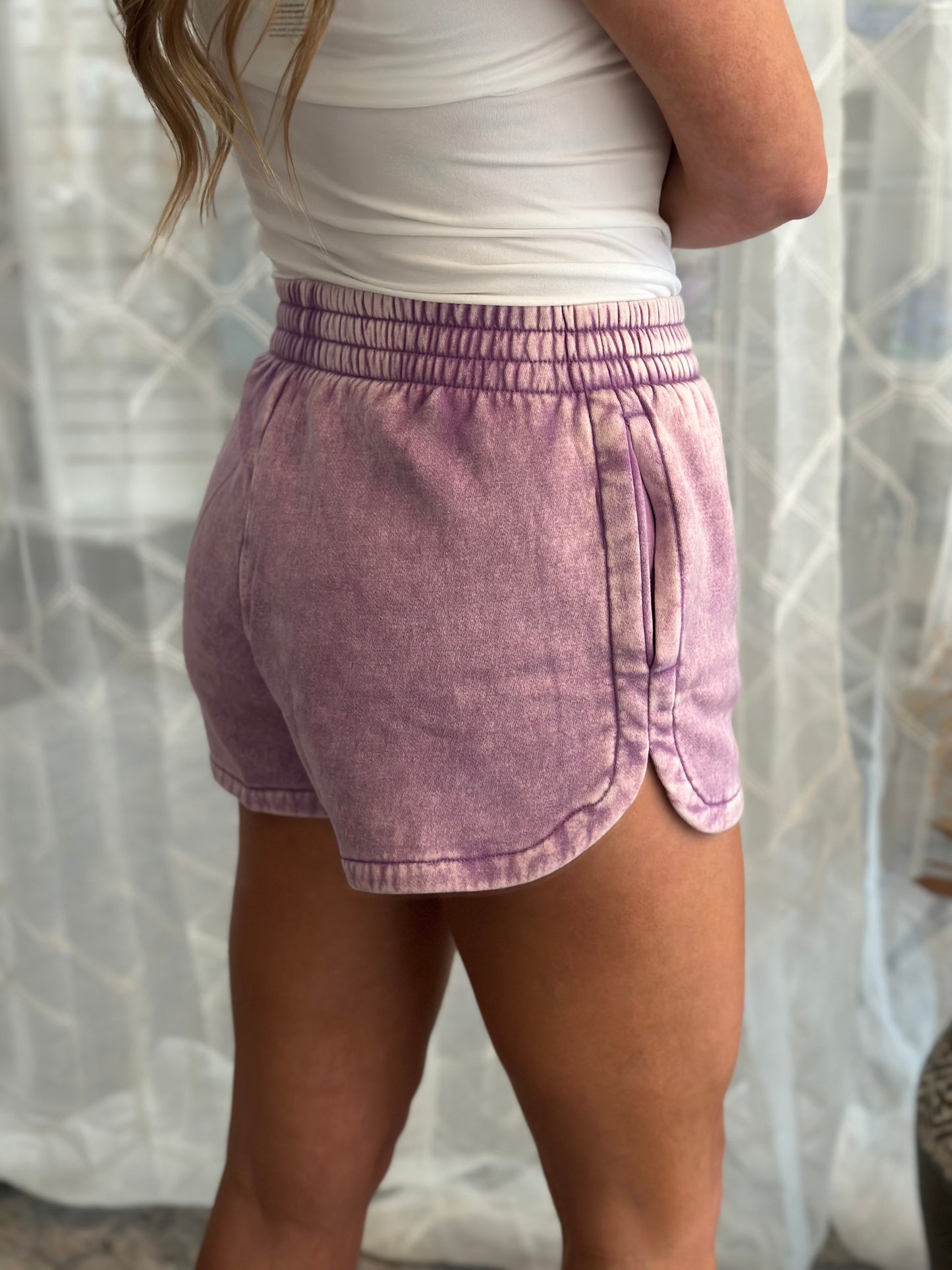 Summer Lovin’ Comfy Shorts (Violet)