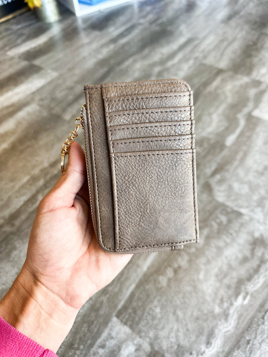 Dainty Card Wallet (Stone)