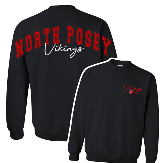 Preorder Custom Arm to Arm Crewneck - NP Vikings
