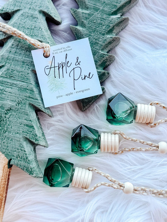 Apple Pine Car Diffuser