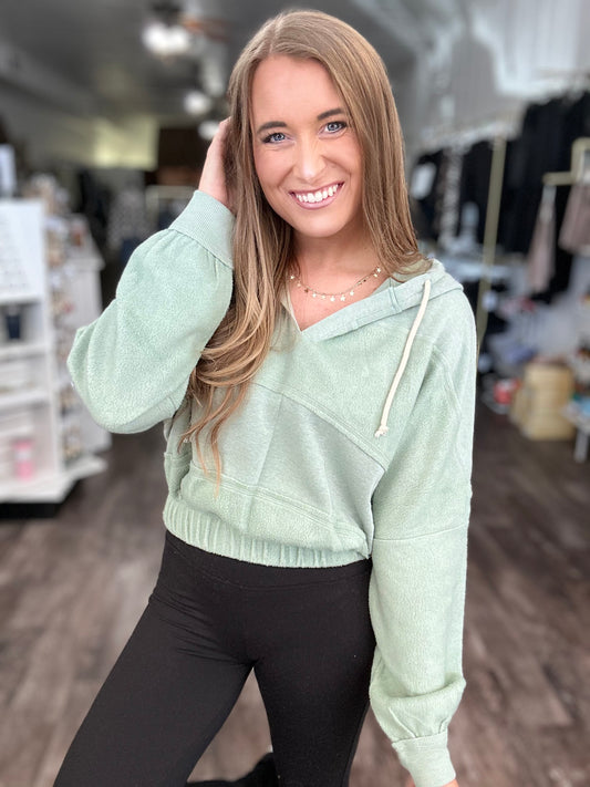 Cozy On Up Hooded Pullover