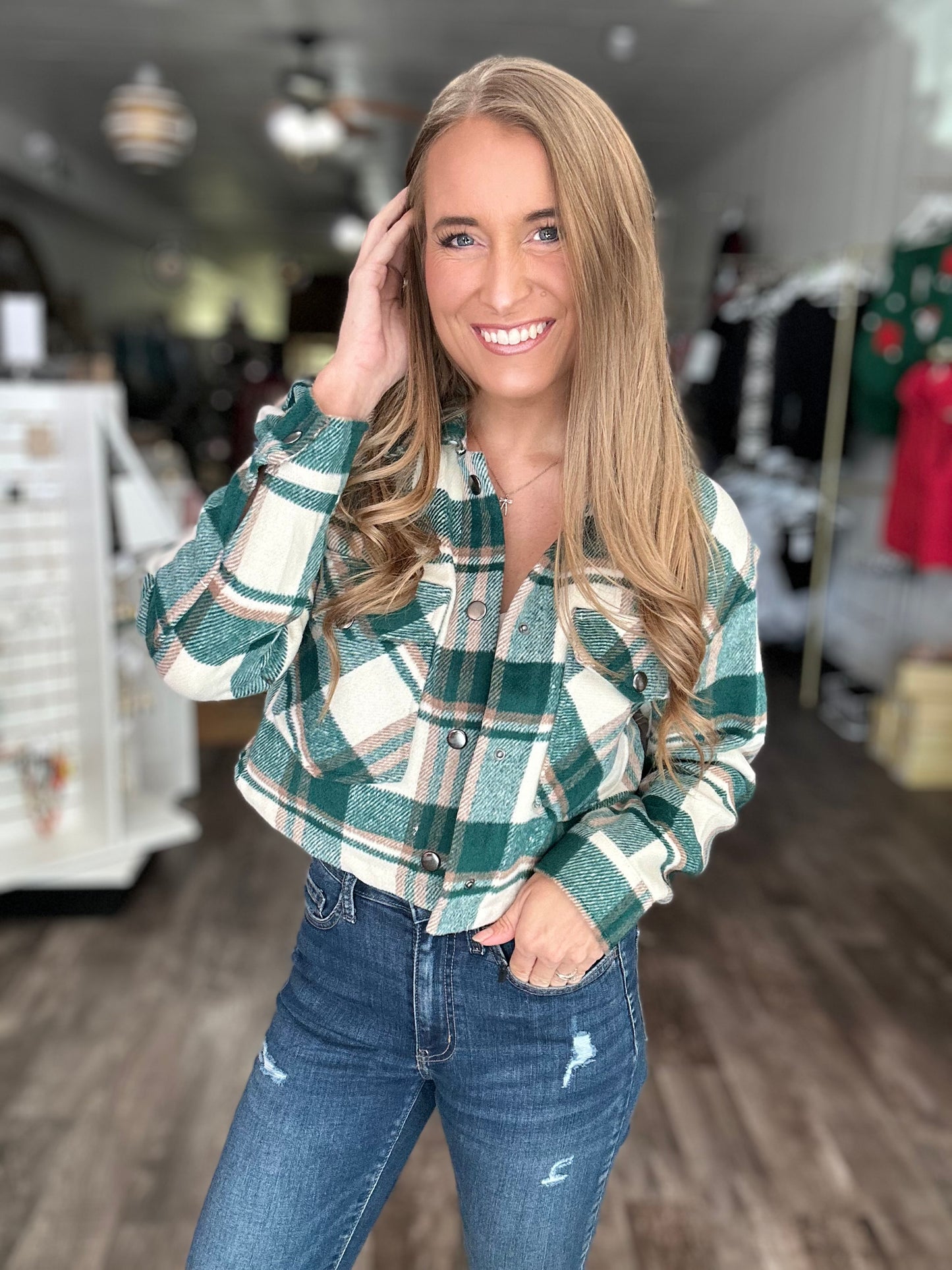 Wild Side Cropped Shacket