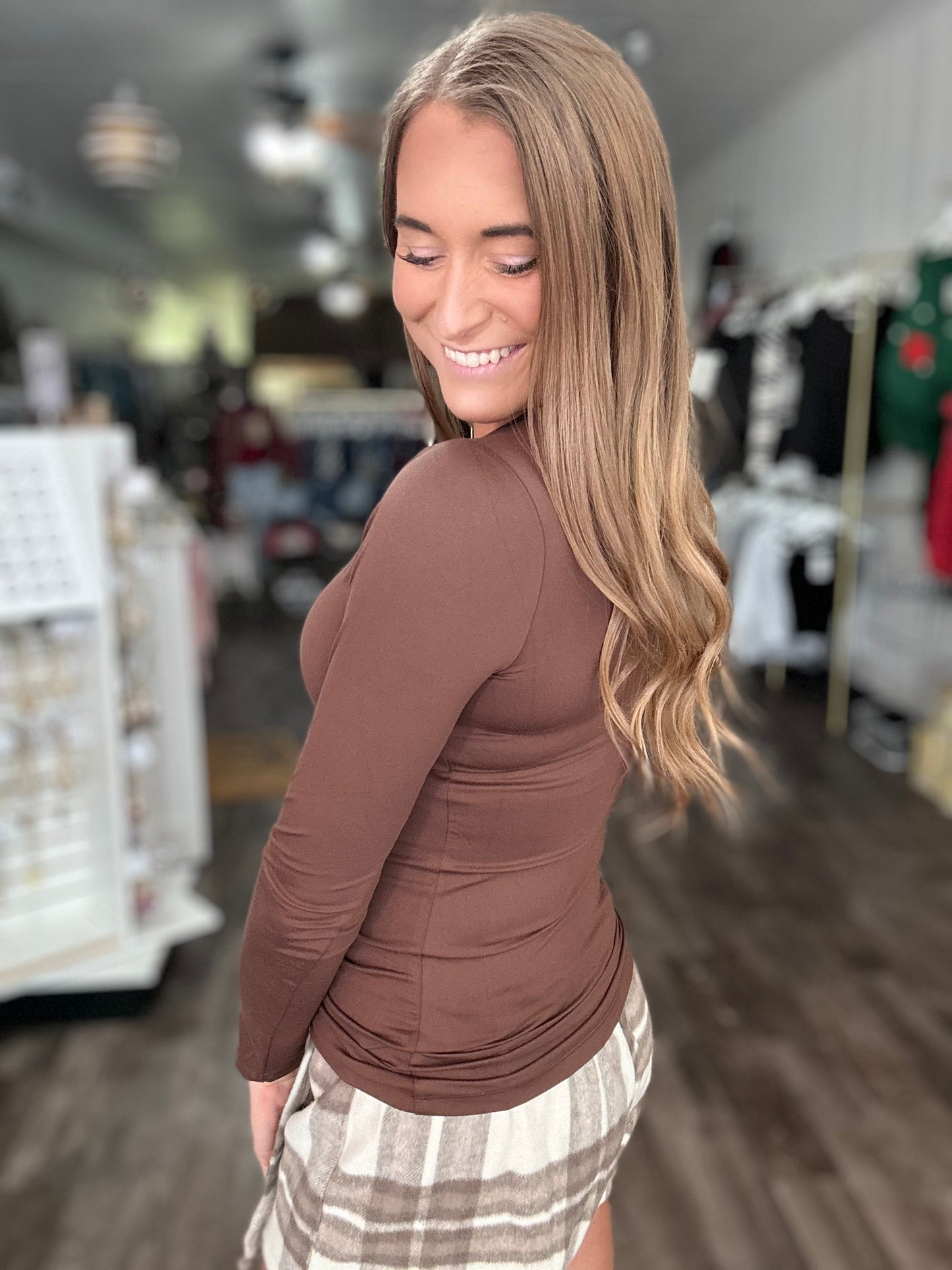 Keep It Chill Long Sleeve - Brown