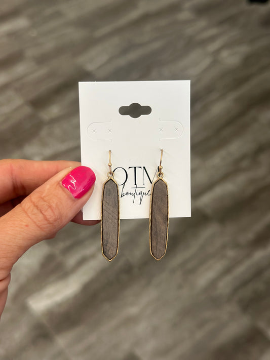 Just Because Long Dangle Earrings