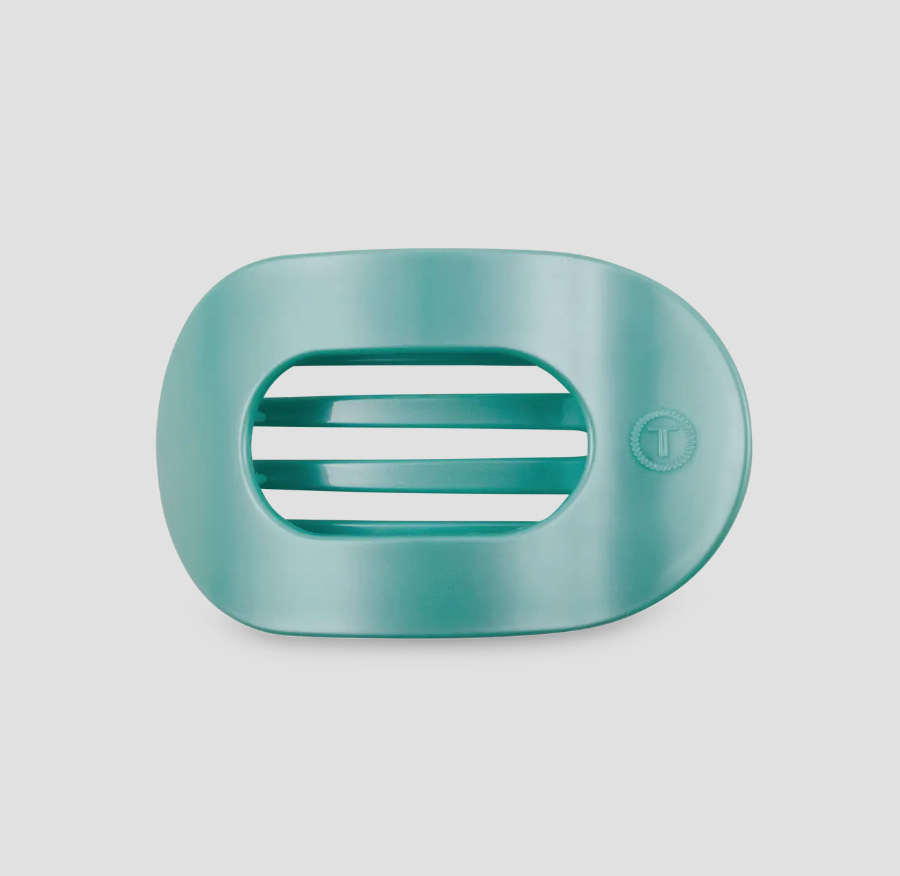 Totally Tortoise Round Flat Clip - Medium