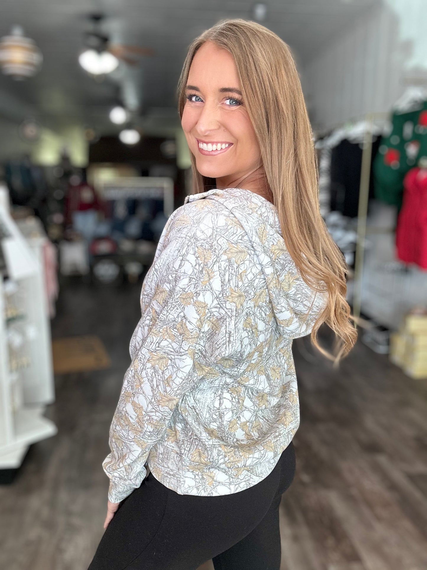 PREORDER Alara Camo Hoodie - Simply Southern ETA WEEK OF 11/24