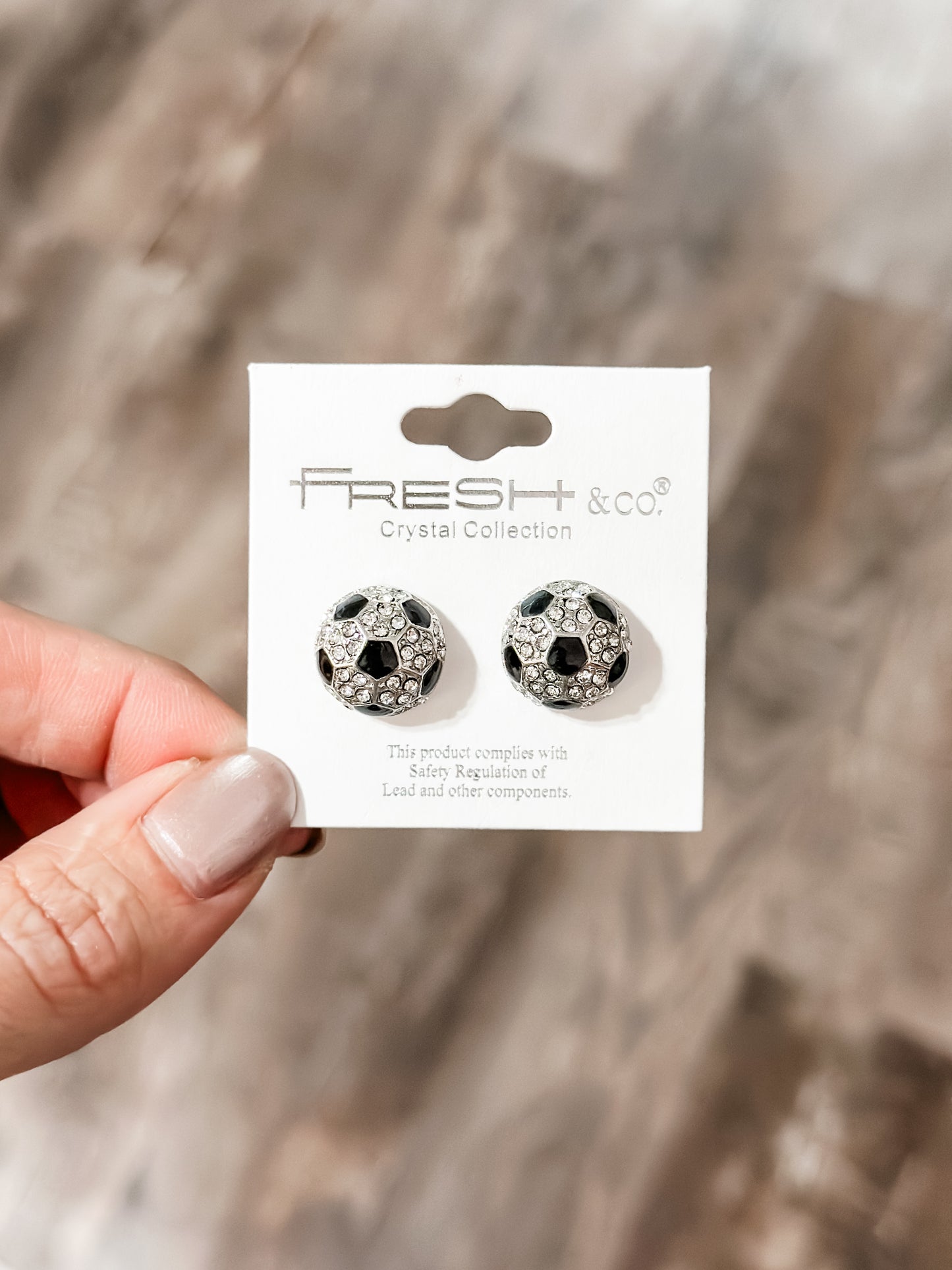 Sparkly Soccer Studs